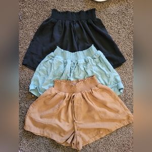 Bundle of 3 shorts